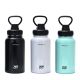 Botella metal con tapa 900 ml; x1u