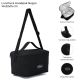Lunchera Goodpak Negro 14x22x15 cm; x1u