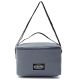 Lunchera Goodpak gris 14x22x15 cm; x1u