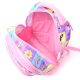 Mochila Lettering super cool con llavero 32x45x15cm 18 Pulg - x1u
