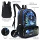 Mochila Gamer game zone con llavero 32x45x15cm 18 Pulg - x1u