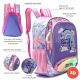 Mochila Rainbow stay colorful 32x45x15cm 18 Pulg - x1u