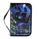 Cartuchera canopla desplegable Lets Play Gamer game zone  22x14.5x6cm - x1u