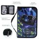 Cartuchera canopla desplegable Lets Play Gamer game zone  22x14.5x6cm - x1u