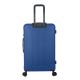 Valija Urban Mode Hard ABS Azul 24 pulg doble rueda, expandible, cerradura de combinacion TSA x1u