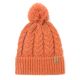 Gorro mujer tejido con trenzas - x1u