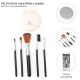 Set brocha maquillaje y espejo - x5u