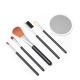Set brocha maquillaje y espejo - x5u