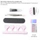 set uñas manicuria y pedicuria - x4u