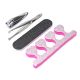 set uñas manicuria y pedicuria - x4u