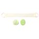 Set dee ducha x3 spa sponja. pom pom.esponja de espalda baño x3u