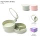 Organizador de bijou con espejo - 2 pisos x1u