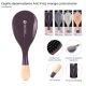 Cepillo desenredante Anti Frizz mango corto bicolor x1u