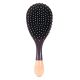 Cepillo desenredante Anti Frizz mango corto bicolor x1u