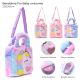 Bandolera Fur Baby unicornio con manijas 22x23x5cm - x1u