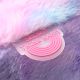 Bandolera Fur Baby unicornio con manijas 22x23x5cm - x1u