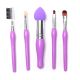 Set brocha para maquillaje de ojos y rostro - Uso profesional - x5u