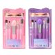 Set brocha para maquillaje de ojos y rostro - Uso profesional - x5u