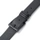 Cinto hombre 3.5 cm Negro con 3 pasadores metalicos negros Go incluye caja - x1u
