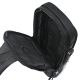 Morral Sling con cerradura y USB tela impermeable 32x18x10 c/ bolsillo vertical - x1u