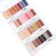 Sombras para ojos cristal x 8 tonos con aplicador x24u.
