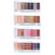 Sombras para ojos cristal x 8 tonos con aplicador x24u.