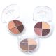 Sombras para ojos combinadas x 4 tonos x12u