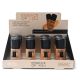 Base de maquillaje fluida envase de vidrio con difusor - x12u
