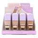 Base de maquillaje fluida envase de vidrio con difusor x12u.