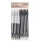 Delineador Lapiz para ojos duo con sacapuntas x12u.