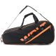 Bolso raquetero termoformado Tenis con doble compartimento capacidad hasta 6 raquetas 76x32x16 cm