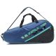 Bolso raquetero termoformado Tenis con doble compartimento capacidad hasta 6 raquetas 76x32x16 cm;