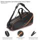 Bolso raquetero Tenis con doble compartimento capacidad hasta 6 raquetas 76x32x16 cm tela Nylon -