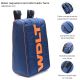 Bolso raquetero termoformado Tenis con triple compartimento y zapatero. Capacidad hasta 12 raquetas