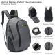 Mochila Paletero Padel con zapatero y portanotebook. Tela impermable. 47x32x41 cm 18 pulg; x1u