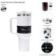 Vaso termico Wanderlust con bombilla 1200ml; x1u