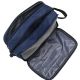 Neceser de viaje con 3 compartimentos y organizadores internos 25x15x11 cm; x1u