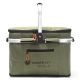 Canasto WANDERLUST 43x26.5x28 cm con doble asa y estructura de aluminio forreria isotermica - x1u