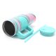 Vaso termico estampado con sorbete 1200 ml - x1u