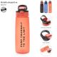 Botella deportiva pico retractil 800 ml - x1u