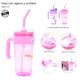 Vaso con agarre y sorbete 800ml - x1u