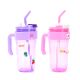 Vaso con agarre y sorbete 800ml - x1u