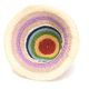 Sombrero capelina tejida multicolor simil crochet - x1u