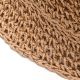 Sombrero capelina tejida simil crochet - x1u