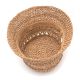 Sombrero capelina tejida simil crochet - x1u