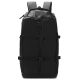 Mochila engomada 52x30x17.5 cm con cierres waterproof. Hebillas de Ajuste. Bolsillos internos. 20.5