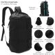 Mochila engomada 17 42x29x12 (+3) con cierres waterproof. Hebillas de Ajuste. Bolsillos internos. 1