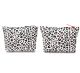 Portacosmetico animal print 26x18x5cm. x1u.