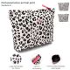 Portacosmetico animal print 26x18x5cm. x1u.