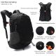 Mochila Camping 48x31x22 cm 35L incluye covertor para lluvia - x1u
